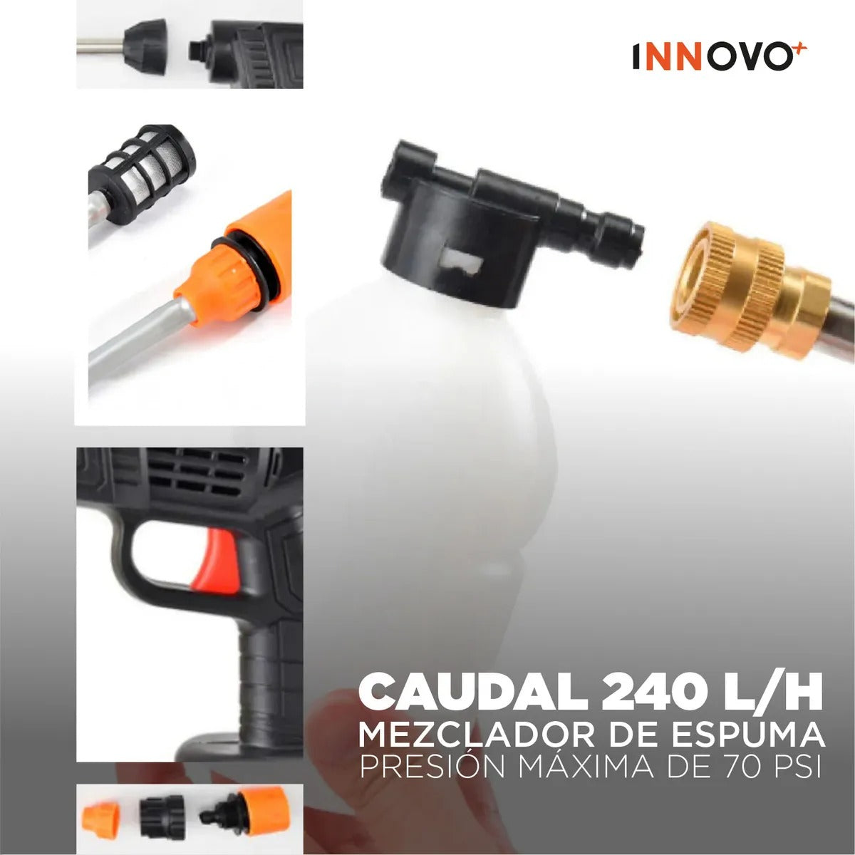 A021 Hidrolavadora portátil 48V
